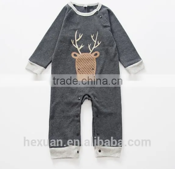 Baby Long Sleeve Rompers Newborn Baby Clothing Cartoon Cute Rompers photo-3