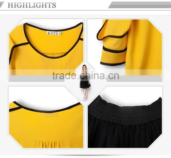 Latest Fashion Blouse Design,sexy Lady Chiffon Blouse & Top Design,long Sleeve Blouse for Ladies photo-6