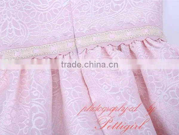 Cute Pink Girl Boutique Clothes Kids One-piece Dress photo-6