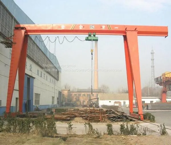 Hot Selling Electric Single Girder 10 Ton Gantry Crane Price photo-5