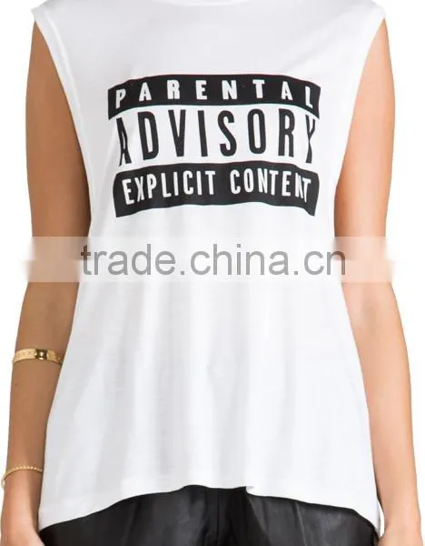 Blank White Tank Top photo-5