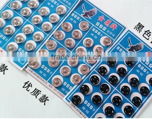 Nickel Metal Sewing Snap Button, Press Stud Button photo-3