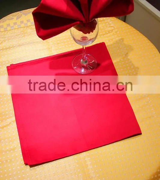 High Quality Cotton Table Napkins and Polyester Buffet Table Cloth photo-6