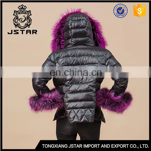 Professional Design Ultralight Jacket First Down Jackets With Raccoon Fur photo-5