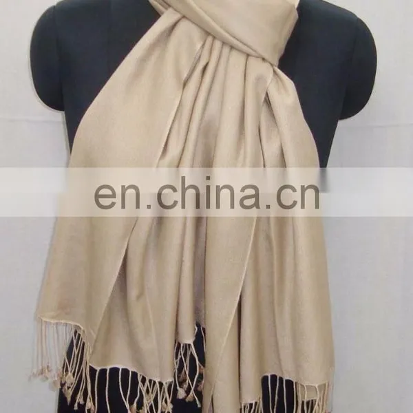 50% Silk /50% Pashmina Wool , Pashmina Shawls & Scarfs photo-4