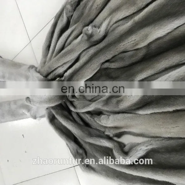 100% Real Raw Mink Fur Skin Pelt photo-5