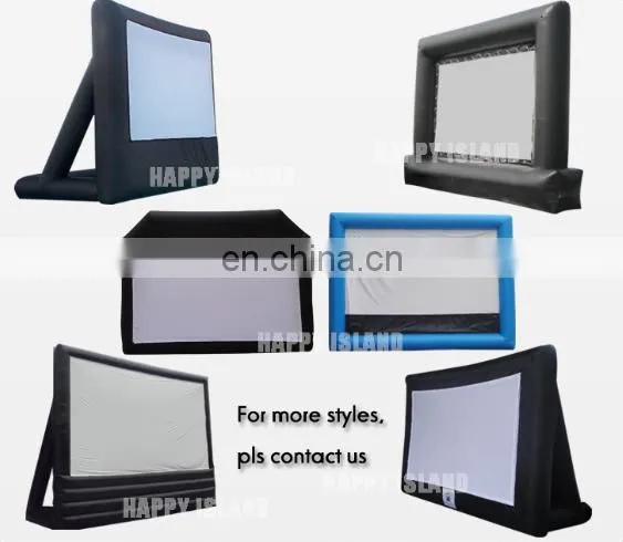 HI Portable Inflatable Movie Screen for Outdoor Advertising, Outdoor Cinema,cheap Inflatable Movie Screen for Sale photo-5