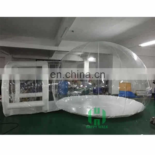 Top Quality PVC Material Inflatable Transparent Lodge Tent for Event Bubble Tent for Event,romantic Clear Multi-room Tent photo-6