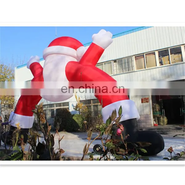 Christmas Decoration Archway Xmas Holiday Supplies Santa Claus Inflatable Christmas Arch photo-4