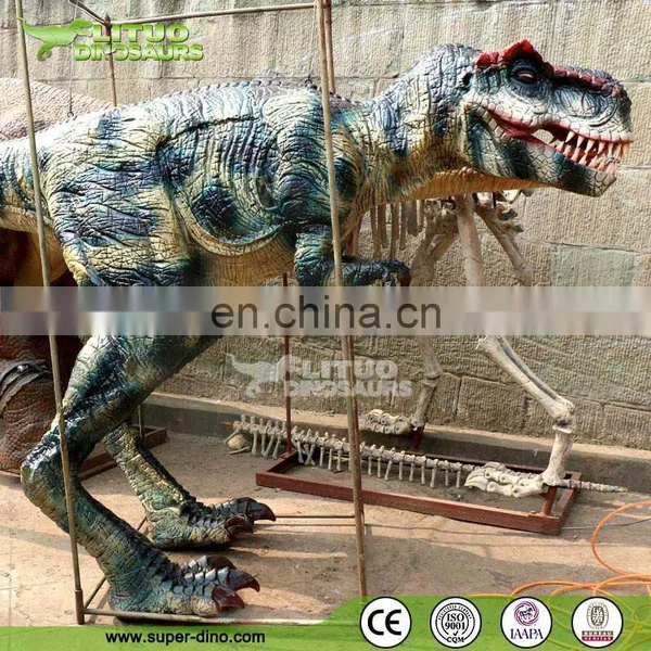 Amusement Prop Puppet Dinosaur Costume T Rex for Adult photo-4
