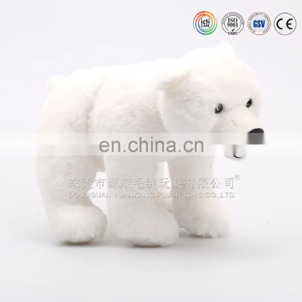25cm Plush Polar Bear Toy With Scarf Wholesale for 2016 Christmas photo-5