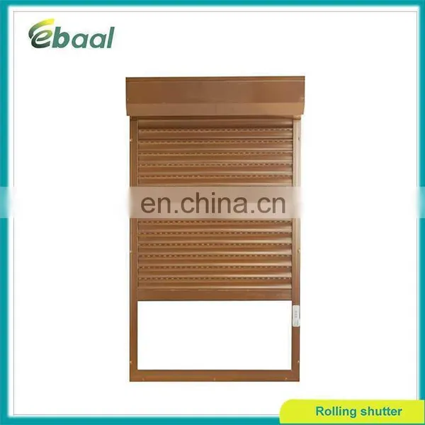 high speed roller shutter aluminum with motor controlled
