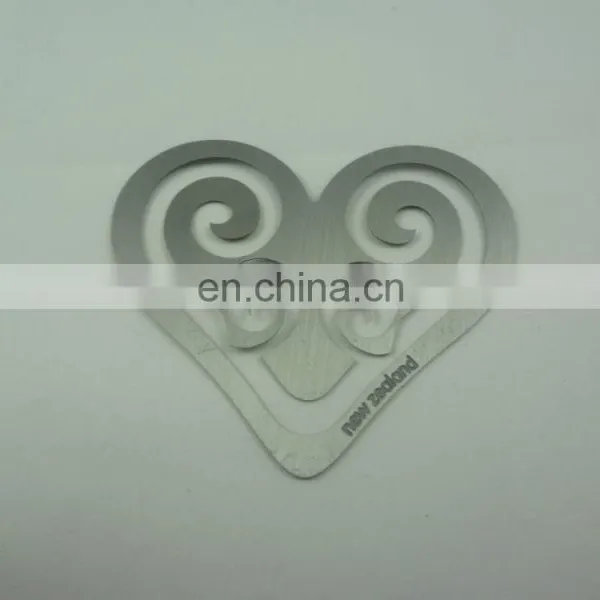 Custom Silver Bird Metal Bookmark photo-5