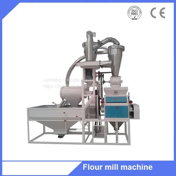 6F2250 Capacity 500kg/h Wheat Grain Flour Milling Machine With Low Power Consumption
