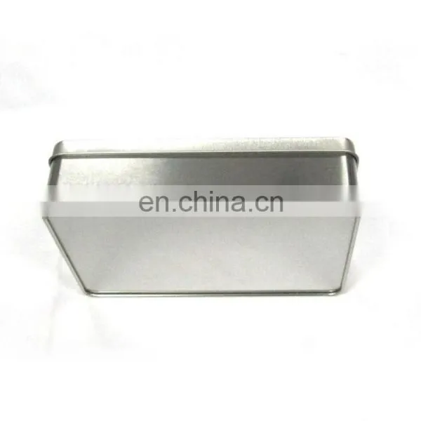 Plain Rectangular Gift Tin Box With Window photo-3