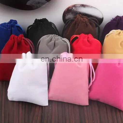 Custom Jewelry Bag Witn Custom Logo Printed Velvet Bag for Jewelry as Jewelry Packaging Bag
