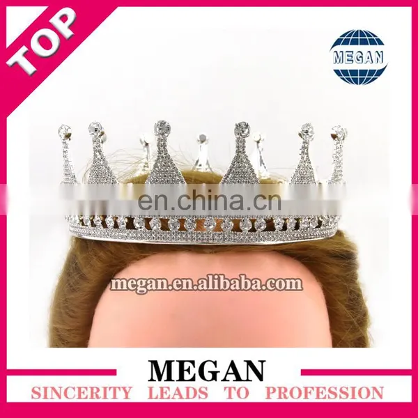 Charming Princess Prom Headband Circle Round Crown Bridal Wedding Tiara Coront photo-6