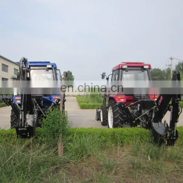 Tractor 504 With Front Loader and Backhoe photo-6