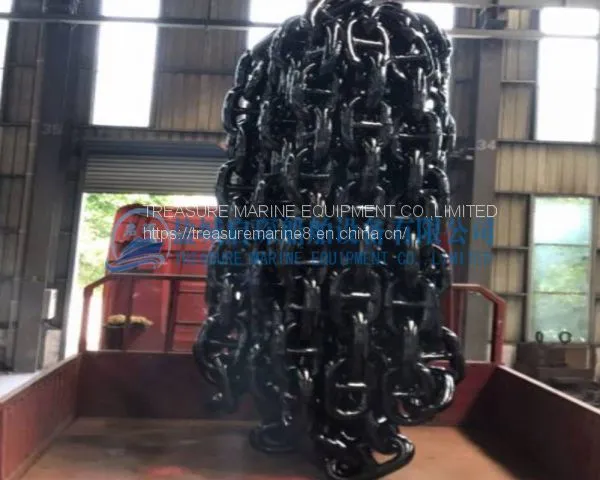 60-90mm Stud Anchor Chains in Warehouse photo-5