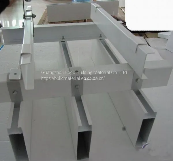 Curtain Wall Aluminum Square Pass Paint Cafe photo-3