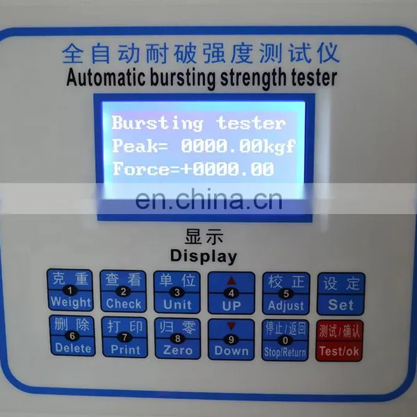 Digital Fabric Bursting Strength Tester photo-4
