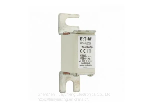 170M2668 Eaton Bussmann Series High Speed Square Body Fuse, 700V UL photo-3