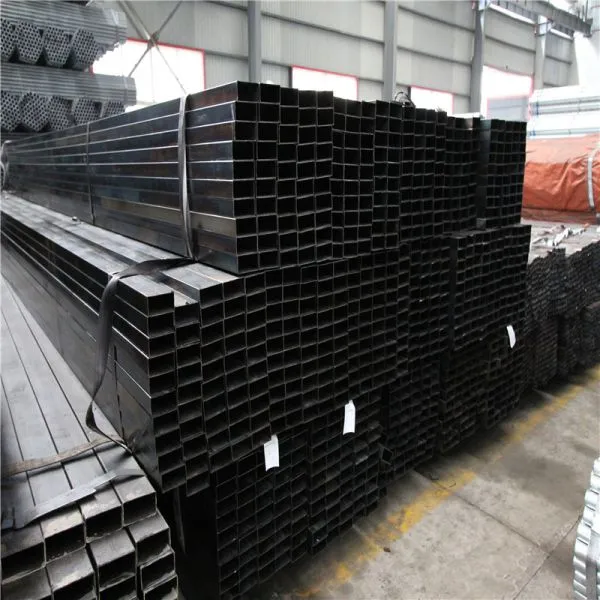 China Supplier High Standard Welded Black Carbon Square Rectangular Steel Pipe and Tube photo-3