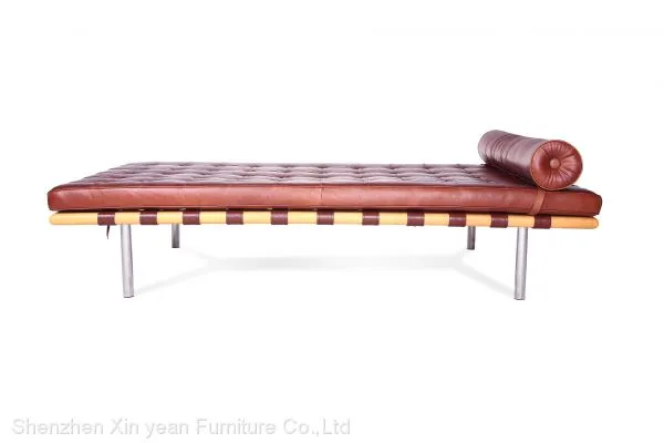 Italy Aniline Leather Barcelona Daybed