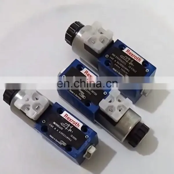 Rexroth 4WE6 4WE6J63/eg24n9k4 Compacting Press Hydraulic Solenoid Valve 12VDC 24VDC 110VAC 220VAC 4WE6G63 photo-3