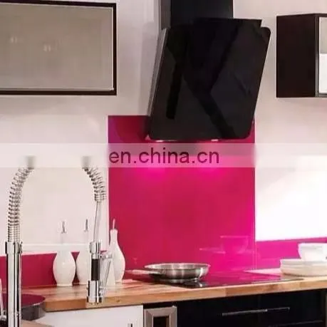 High Quality Tempered Glass Wall Printed Splash Back for Kitchen photo-3