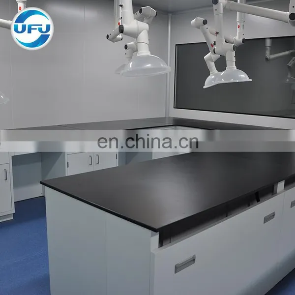 Corrosion Resistant Epoxy Resin Worktop for Laboratory Furnture Wall Bench photo-3