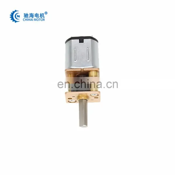 Chihai Motor CHF-GM12-N10 10mm D-shaft 3v 1.5v 100 Rpm 12mm Square N10 dc Gear Box Motor for Electronic Lock photo-6