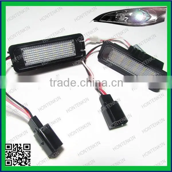 Led Lights 12v 3528 Canbus Error Free Led License Plate Light for VW GOLF 5/6/7