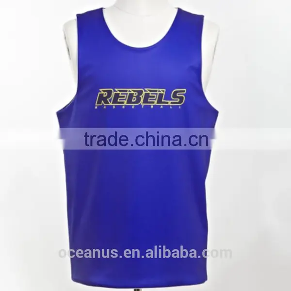 100% Poly Knit Mens Sublimation Print Baseball Tank Top and Shorts photo-3