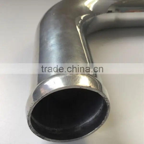 Online Wholesale 76mm Diameter 500-600mm J Shape Aluminum Pipe/tube photo-5