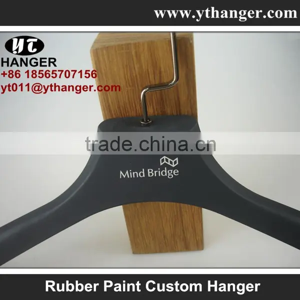 IMY-529 Black Jacket Rubber Hangers for Wholesale photo-4