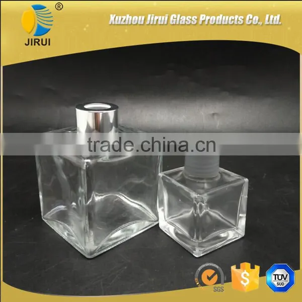200ml Clear Square Glass Diffuser Bottles photo-5