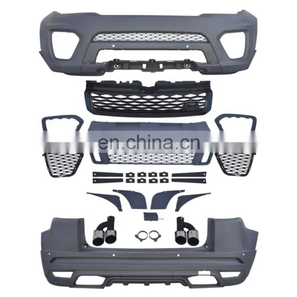 SVR BODY PARTS CAR COMPLETE BODY KIT FOR RANGE ROVER SPORT 2014 UPGRADE TO 2020 SVR photo-5