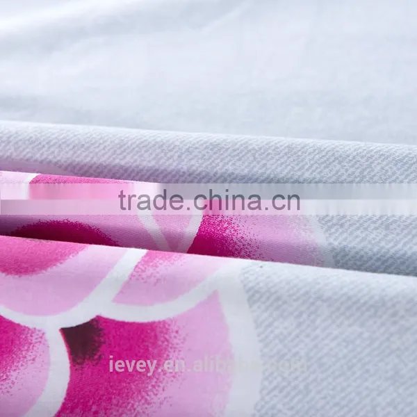 Ievey Beautiful Bed Sheet Sets/custom Printed Bed Cover Designs Made in China photo-2