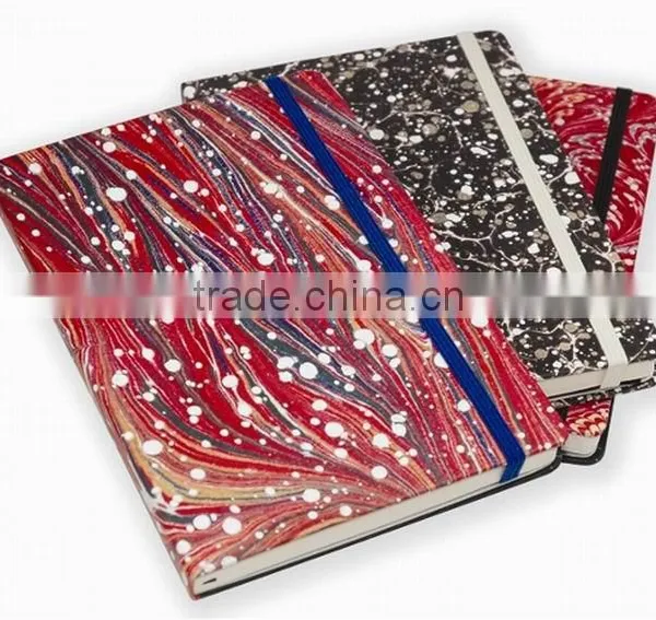 Custom Hardcover Composition School Notebook With Rubber Band Notebook Quality Choice photo-3
