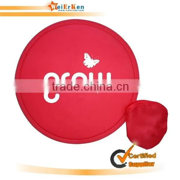 Polyester Foldable Frisbee With Logo photo-2