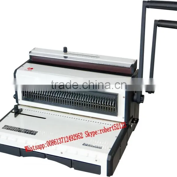 NanBo T598 Lower Price Factory Wire-o Binding Machine, Wire o Binding Machine photo-6