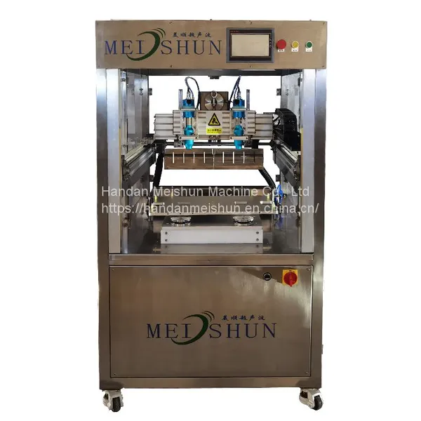 Ultrasonic Automatic Industrial Bread Cookie Slicer Frozen Butter Cutter Bakery Equipment