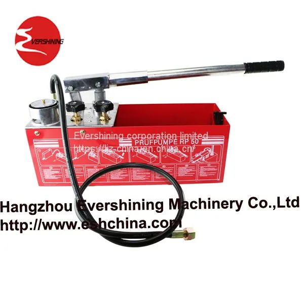 Manual Water Pressure Test Pump