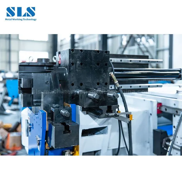Electric Servo 3D CNC Hydraulic Full Automatic Steel Round Square Tube Pipe Bending Machine Pipe Tube Bender With Mandrel Push Rolling photo-3
