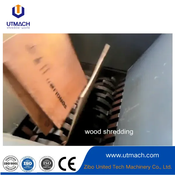 Powerful Crushing Double Shaft Shredder photo-5