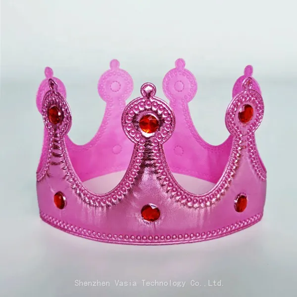 Custom King's Crowns - Plastic With Gems for Halloween & Celebration Party Supplies photo-5