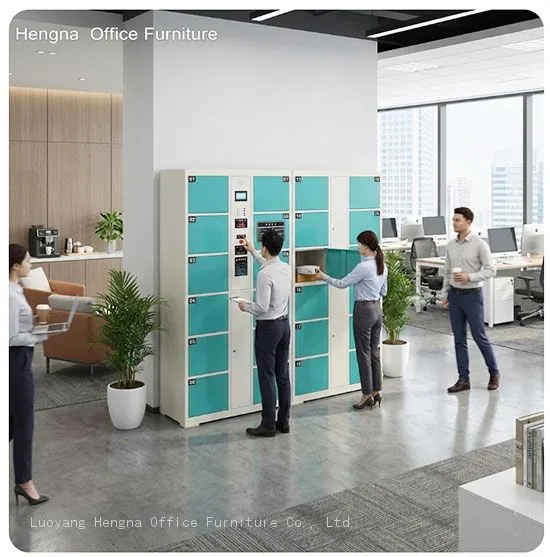 OEM Manufacturer | of Model RF-24 RFID Card Access Smart Employee Locker | for Corporate Offices in Stockholm