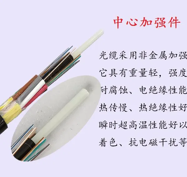 All-dielectric Self-supporting Aerail Optical Cable ADSS photo-4
