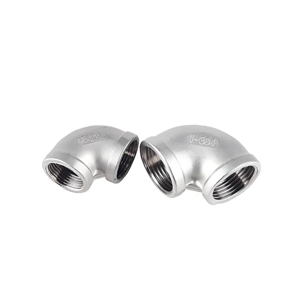 High Quality Thread Inside Pipe Fittings 304 Stainless Steel Precision Metals Accessories Elbow 45 Degrees